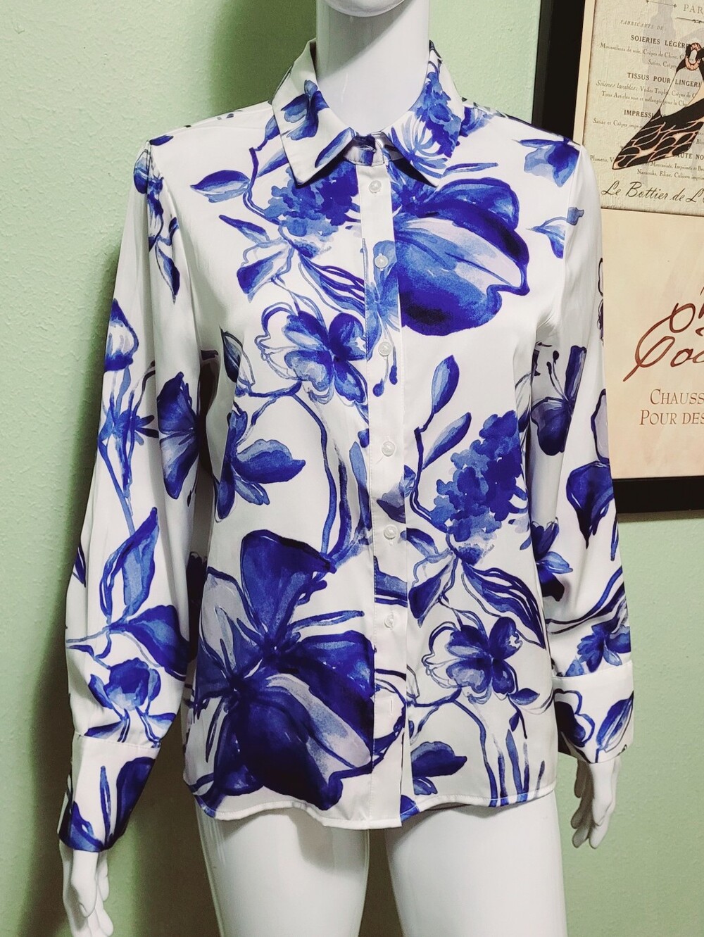 Rachel Zoe Floral Shirt